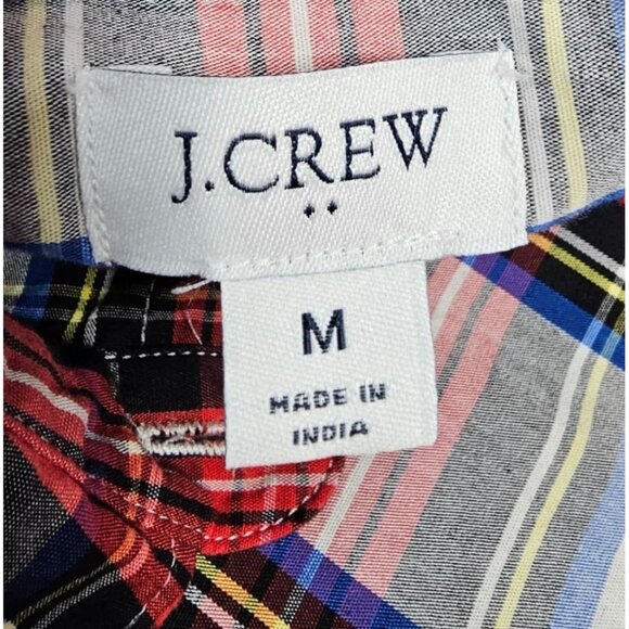 J‎ Crew Womens M Modern Tartan Plaid Button Down Shirt - Picture 10 of 12